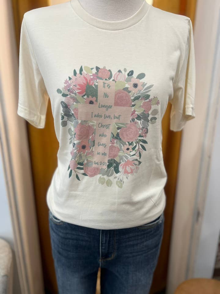 T-shirt Croix Christ en Moi pour la vente par Faith Family Farm KY