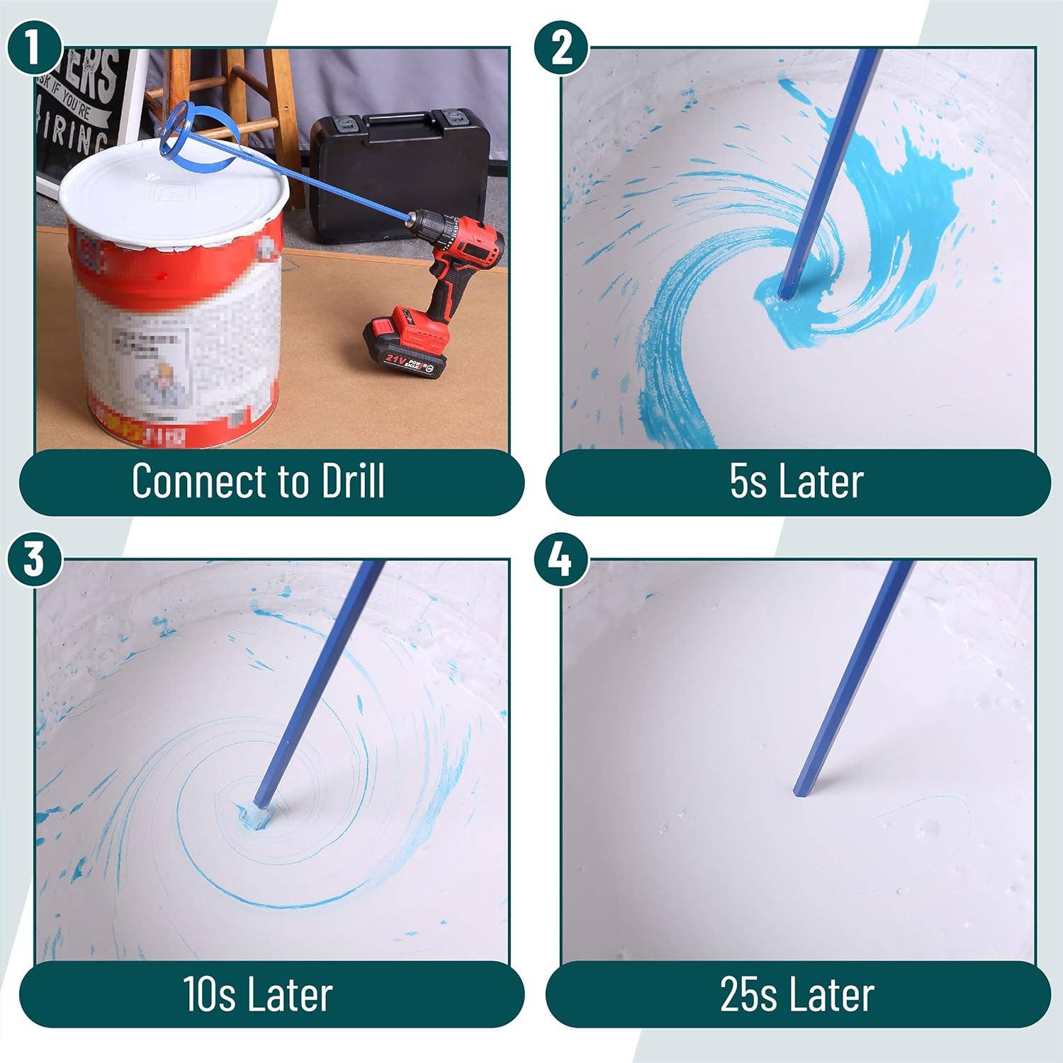 Bates Choice – wholesale Kitchen tool/gadget – Bates- Paint Mixer, 1 to 3 Gallon Buckets2