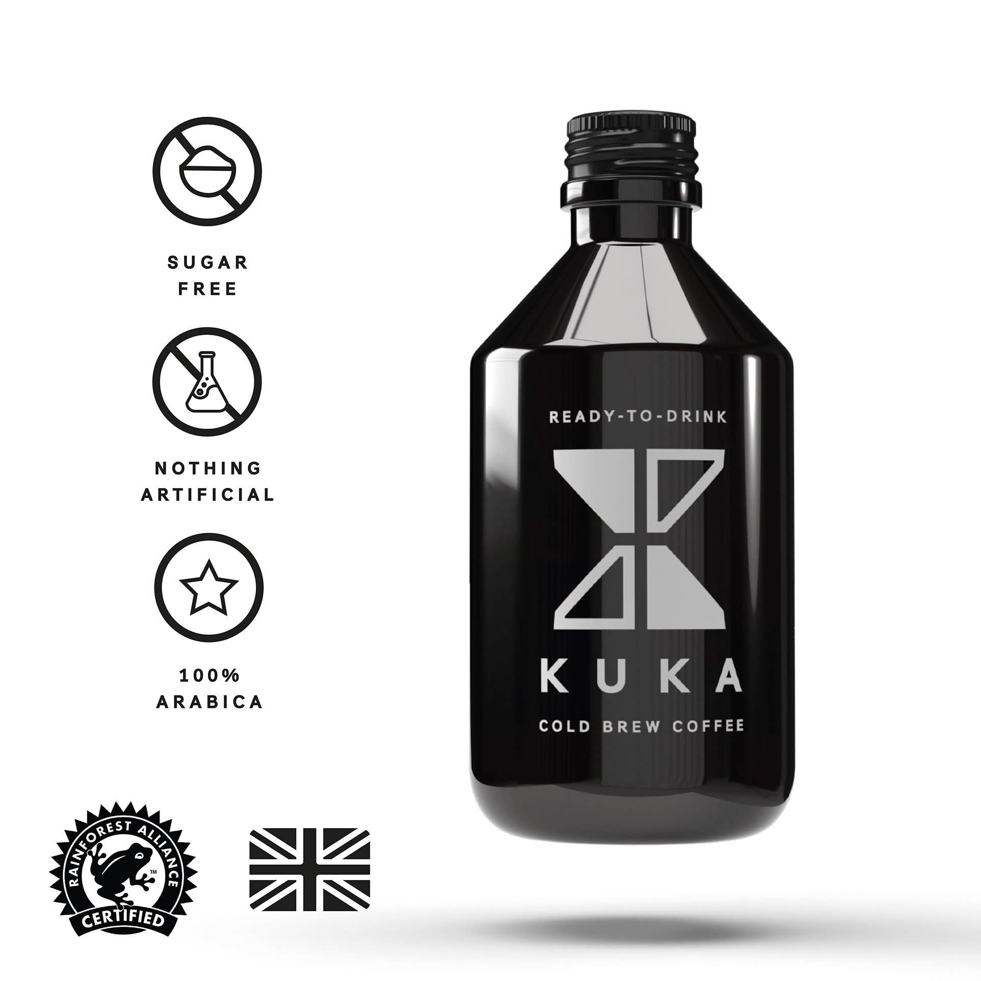 Kuka Coffee – wholesale Iced Coffee/Cold Brew – SMALLS 250ml Ready To Drink Cold Brew Coffee1