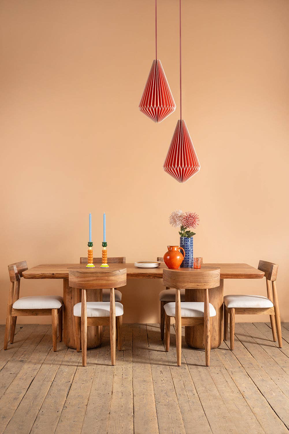 Ian Snow Ltd - Wholesale Side Table - Landis Acacia Wood Natural Finish Dining Table1