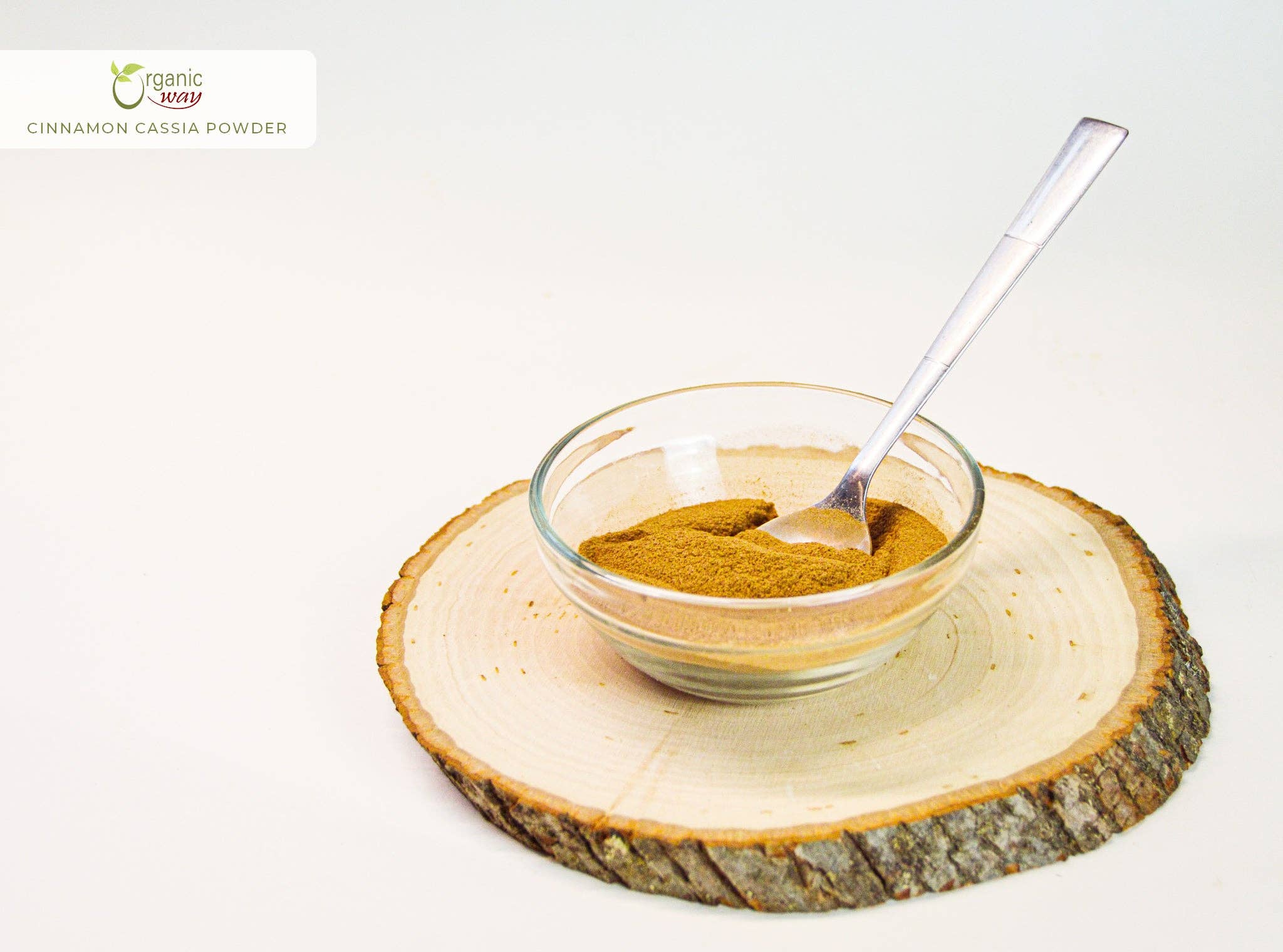 Organic Way LLC - Wholesale Dried Spice - Premium Cinnamon Cassia Powder (Cinnamomum cassia) - Adds Flavour & Aroma | Kosher Certified | Vegan | Raw, Non GMO & Gluten Free | USDA Certified | Origin - India1