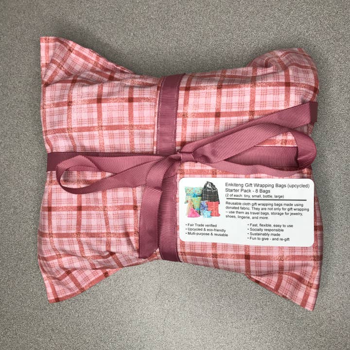 Seeds to Sew International - Wholesale Gift Bag Set/Pack - Starter Pack - 8 Enkiteng Gift Wrapping Bags2