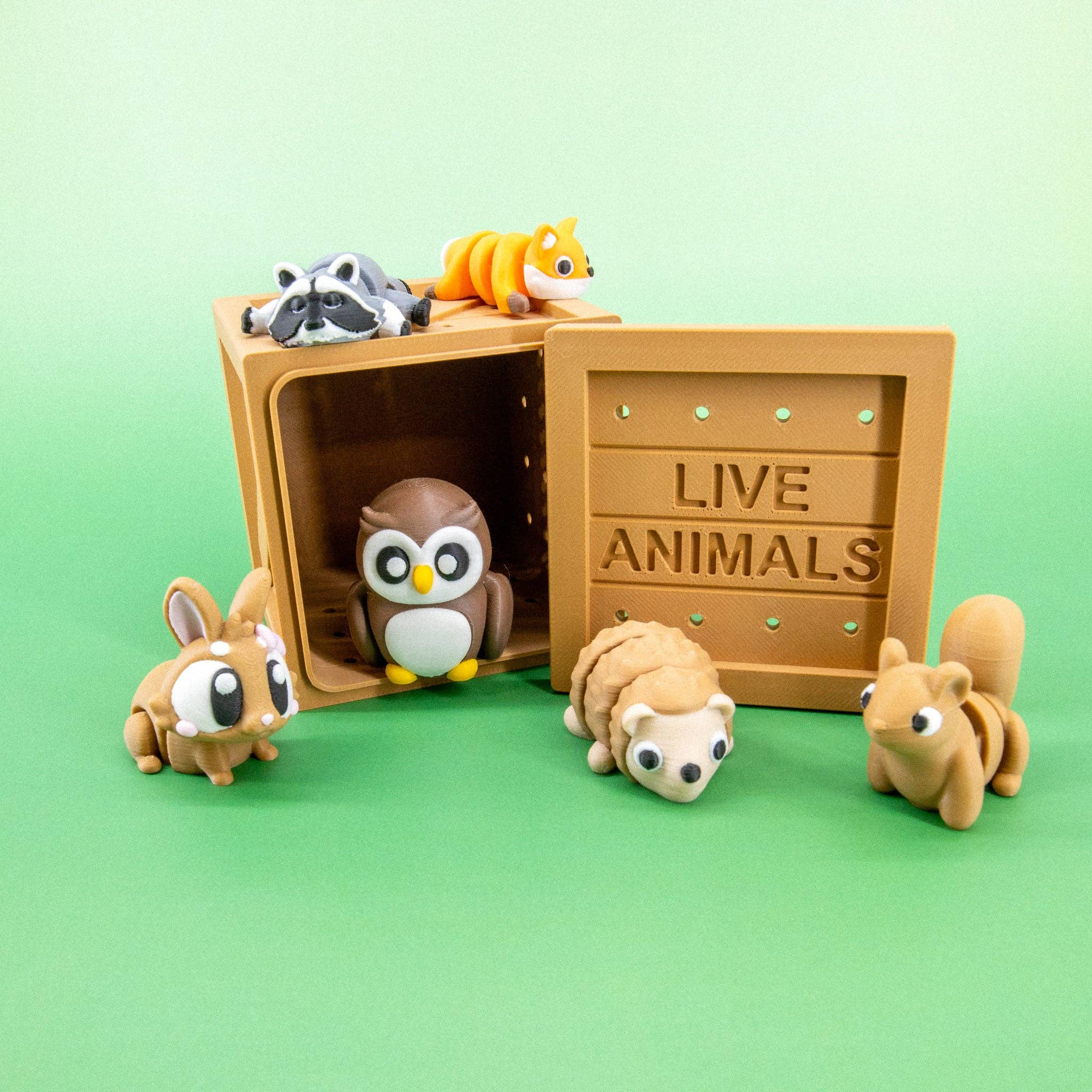 Super Fantastic - Vendita all'ingrosso Giocattolo fidget - Bambini - Pocket Pals: Set Amici della Foresta1