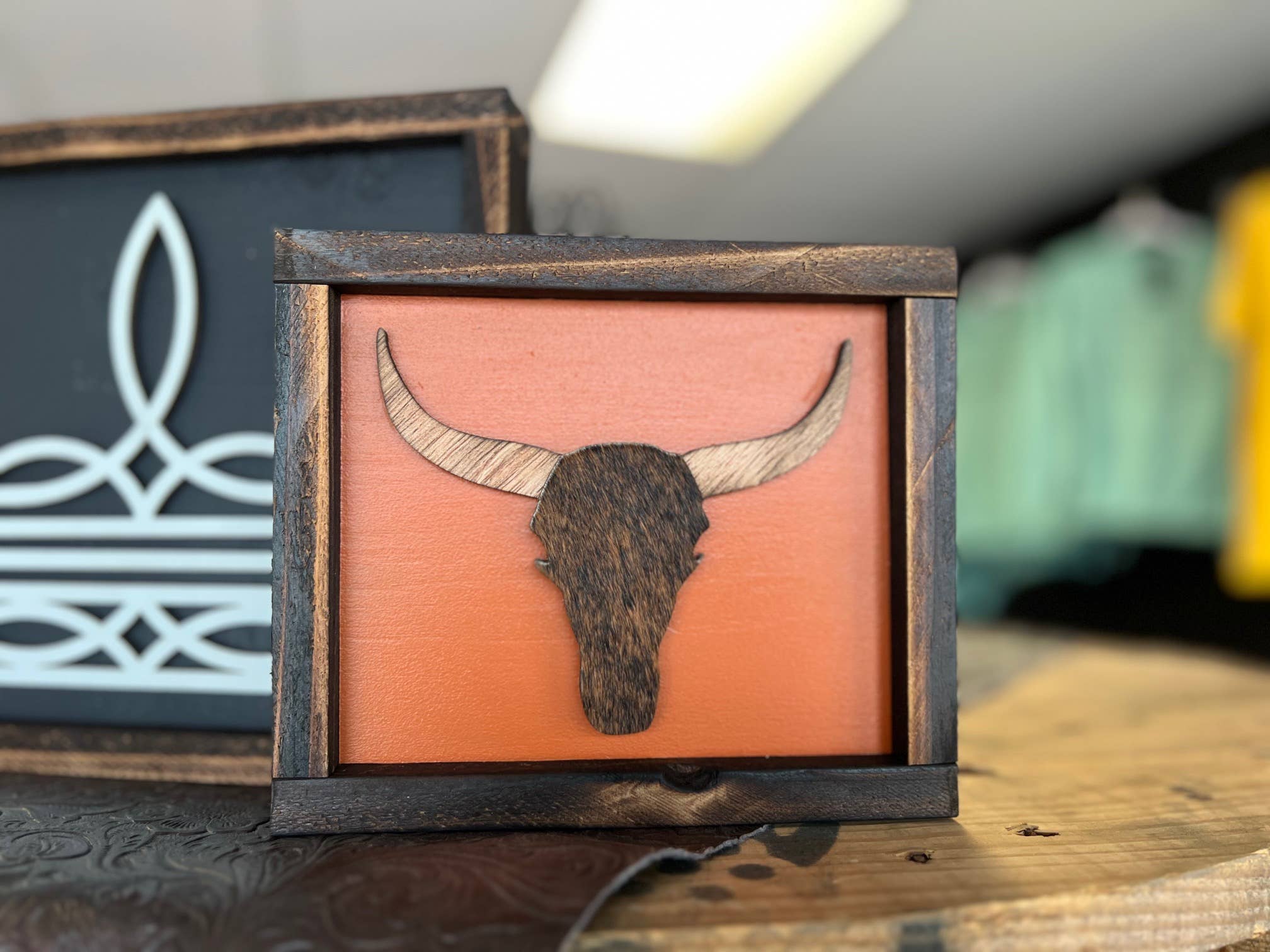 Twisted Iron Wholesale - Wholesale Wall Accent - Small bullskull decor 6