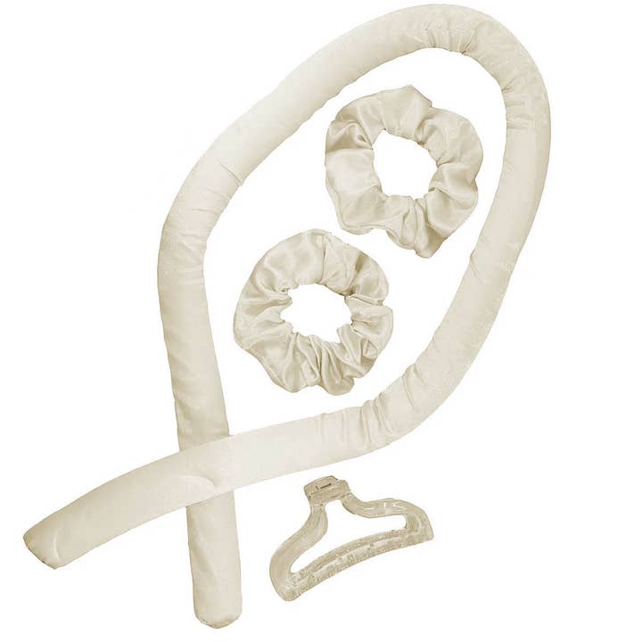 Morning Glamour - Wholesale Hair Curlers - Heatless Satin Curler Set-effortless curls, no heat damage