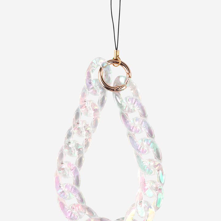 Ellie Rose - Wholesale Phonecase Strap - Phone Charm - Clear Holographic1