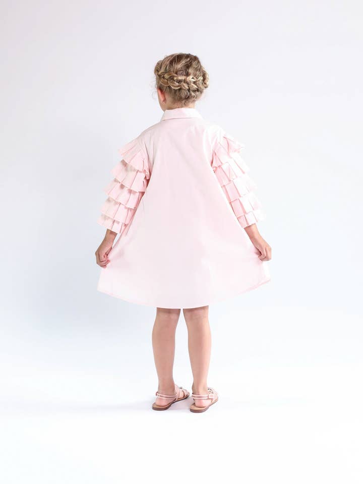 Aisabobo - Wholesale Dress - Kids - Ava dress (pink)5