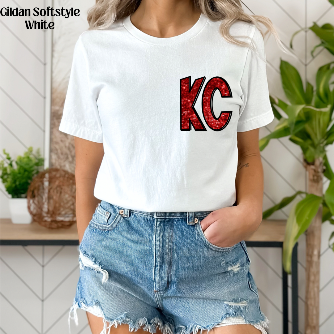 XO, Hannah - Wholesale Graphic Sweatshirt - Women's - Retro Kansas City Front & Back0