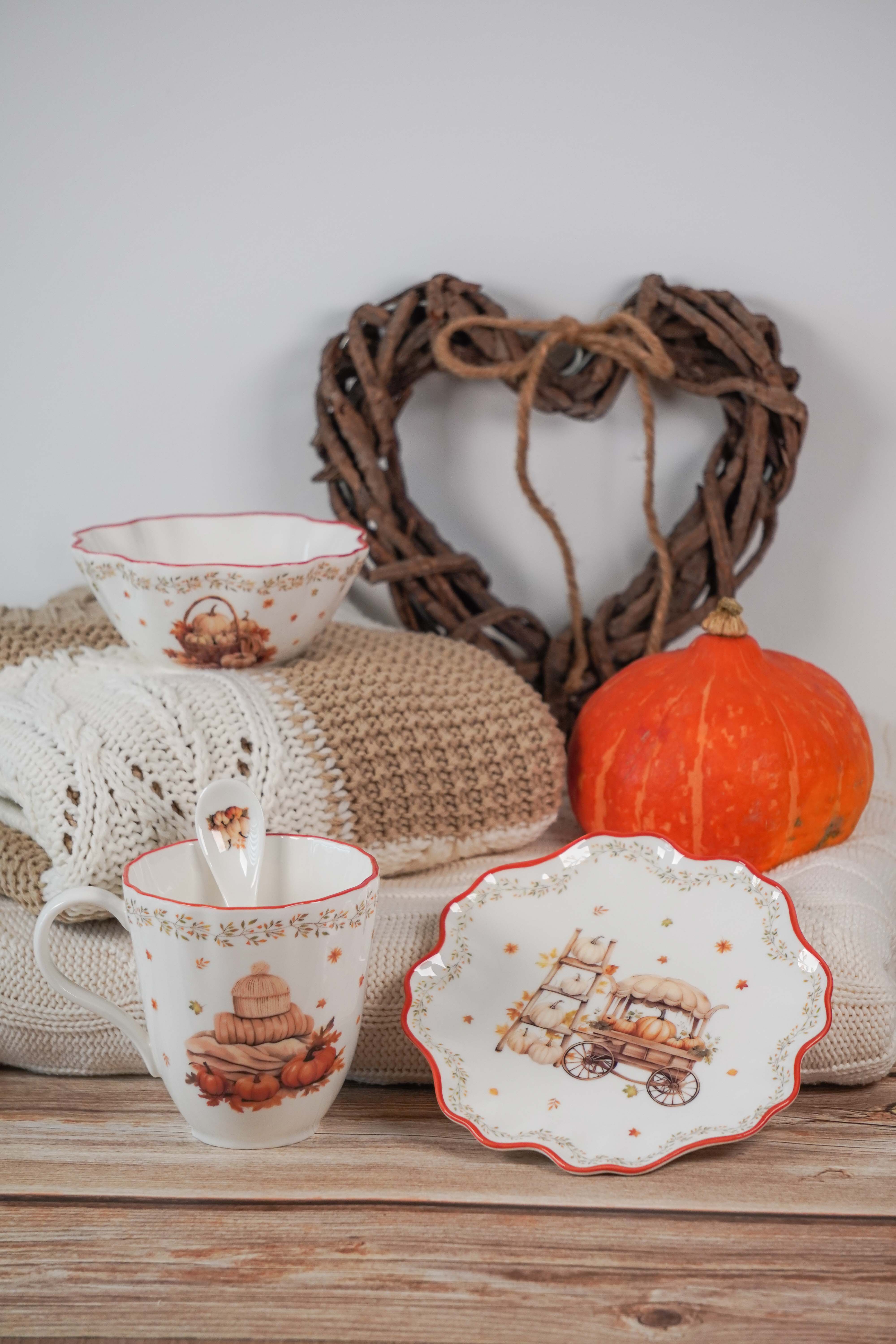 Isabelle Rose - Vente Tasse à café - Tasse vintage d’automne 350 ml Isabelle Rose1