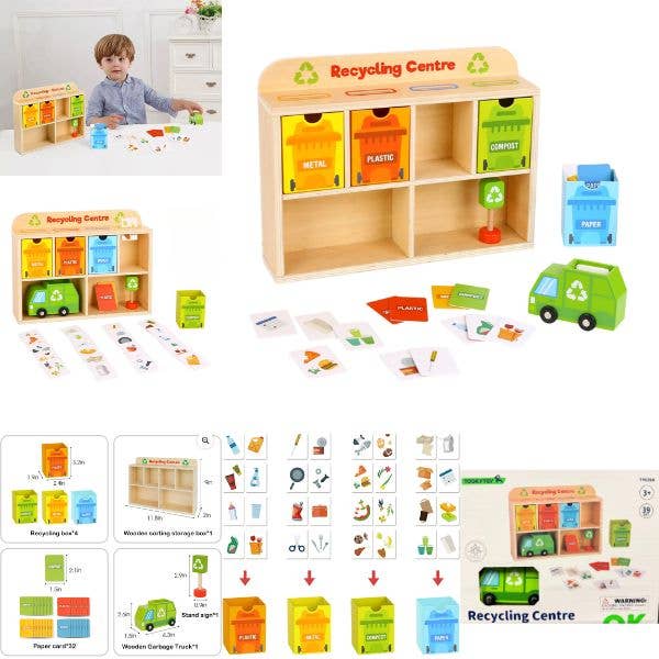 TookyToy - #TY635A - The Recycling Centre - High End Premium for wholesale by St. Louis Wholesale LLC