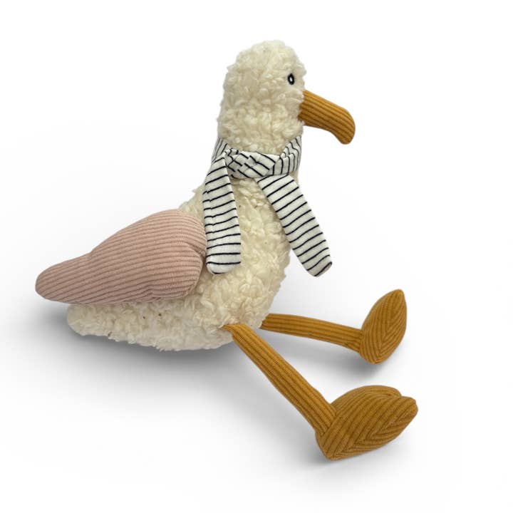 Nancy Seagull | Soft toy for wholesale by and the little dog laughed