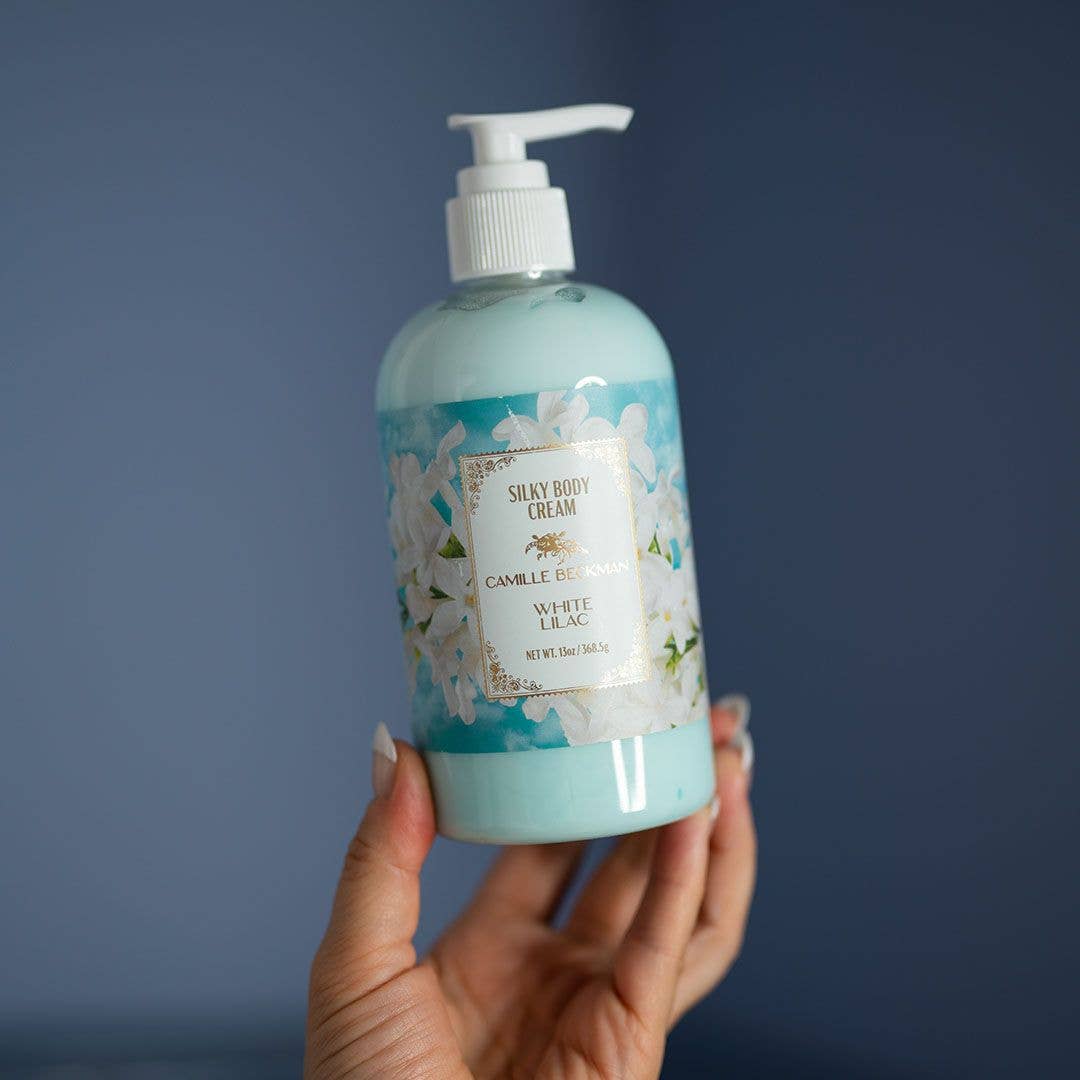 Camille Beckman - Wholesale Body Cream/Lotion - White Lilac Hydrating Silky Body Cream 13oz2