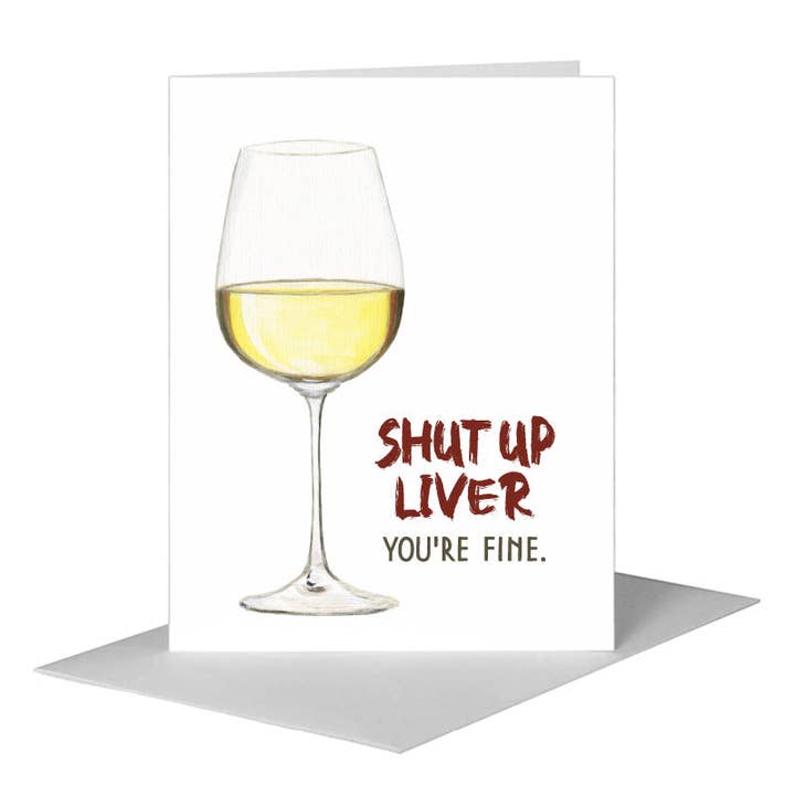 Aperitief, Wenskaart (#8214QA) voor wholesale door Printed Canvas