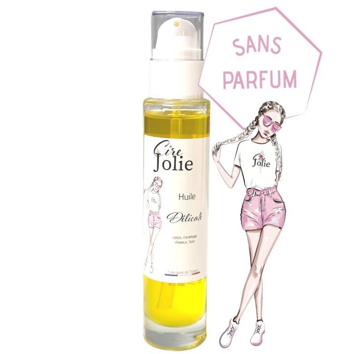 Delicate oil 100 ml for wholesale by Cire & Jolie