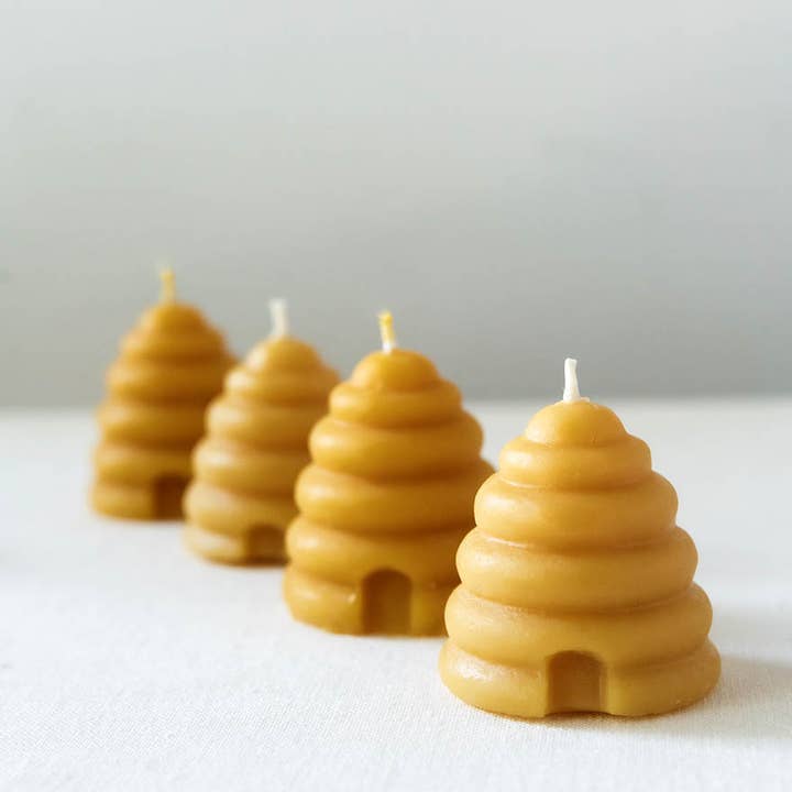 Anellabees - Wholesale Votive Candle - Beehive Votives – Pure Beeswax Candles for Valentine's Day3