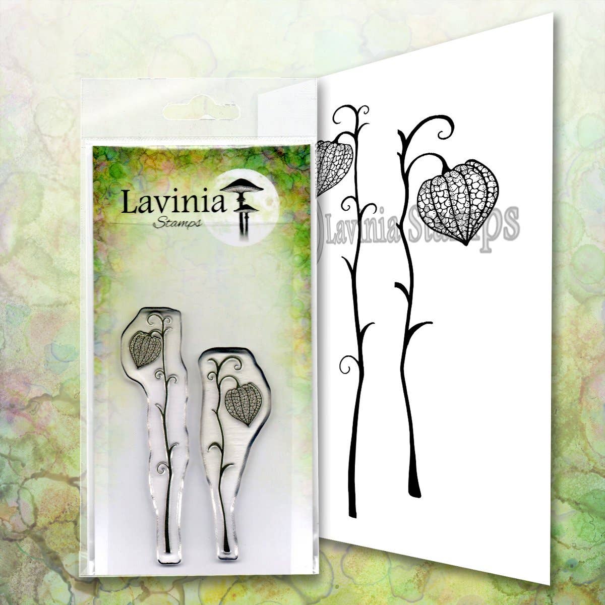 Ecstasy Crafts Distributing - Wholesale Rubber/Decorative Stamp - Lavinia Stamps Fairy Lanterns Set0