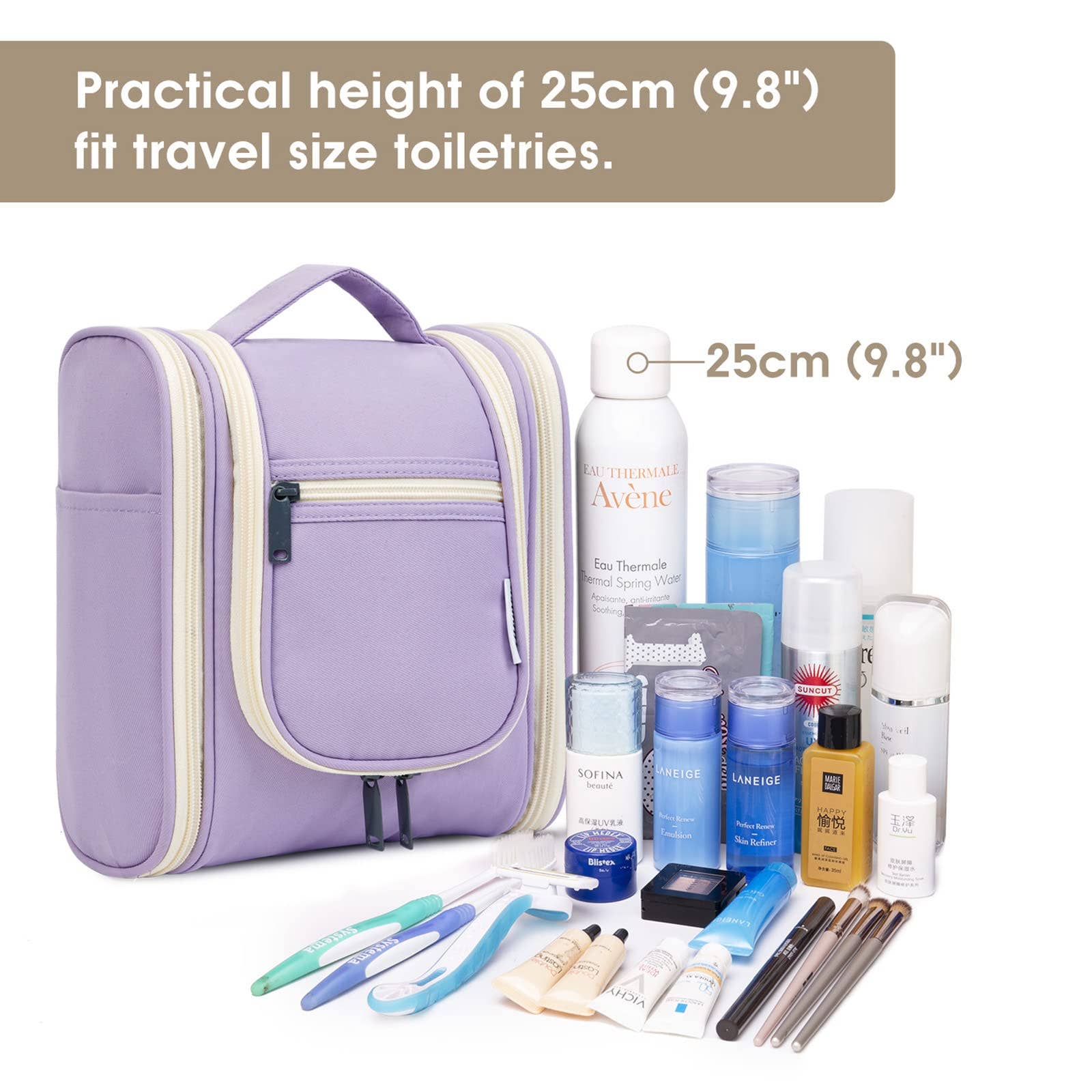 NARWEY INC - Wholesale Toiletry Bag - Women's - Large Hanging Toiletry Bag With Hook Cosmetics Organizer108