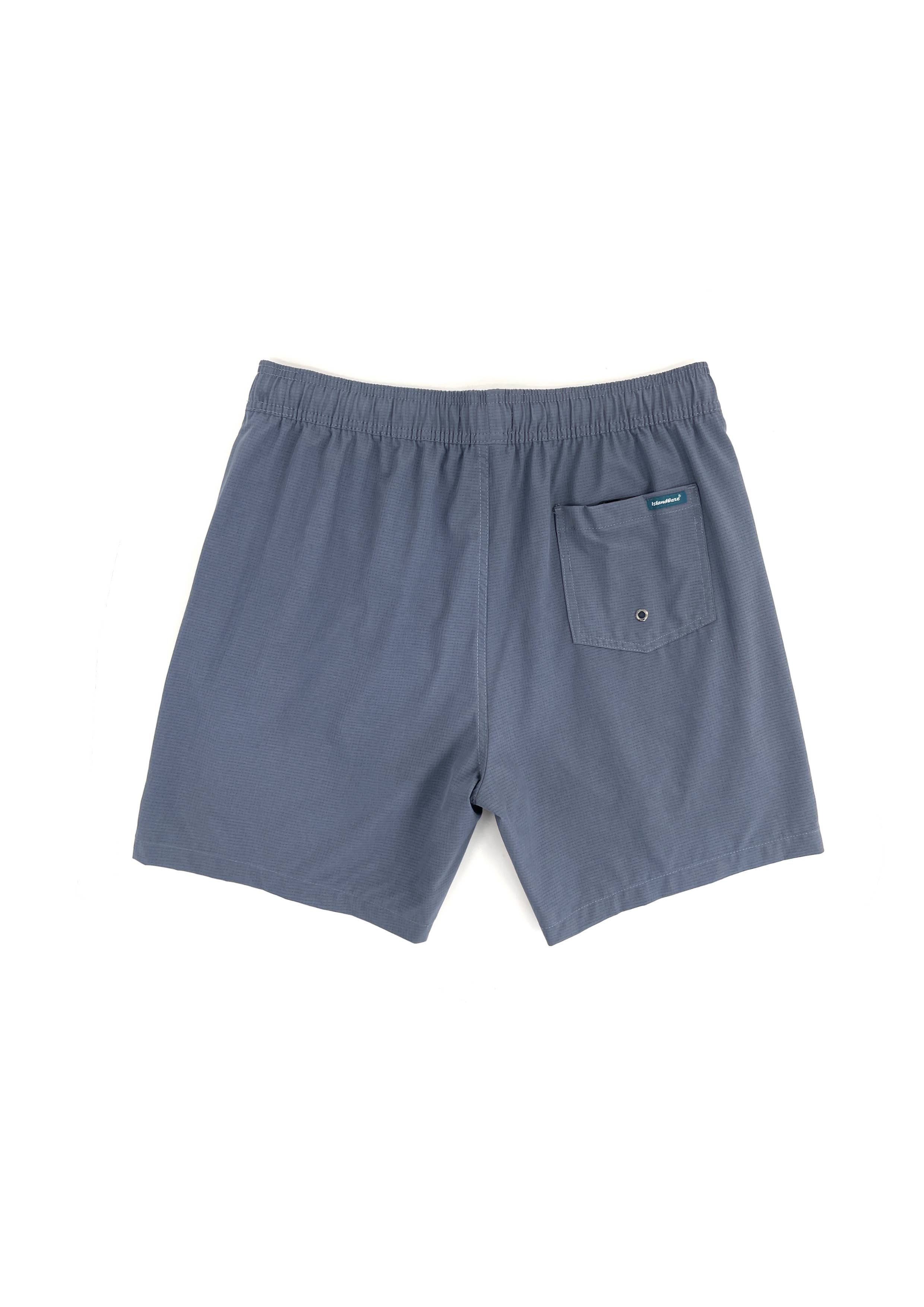 Islandhaze - Wholesale Swim Shorts - Men's - 6'' Inch Men's Solid new texture shorts-Oman58