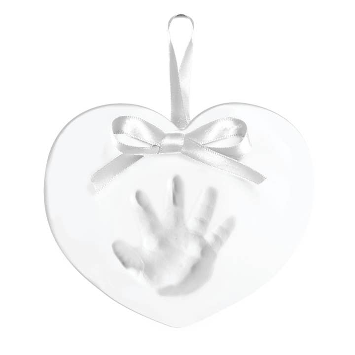 Baby’s Print Keepsake, Heart for wholesale by Kate & Milo