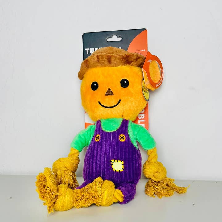 TUFF TOY SCARECROW ROPE TOY for wholesale by Sunshine Treat Co., LLC