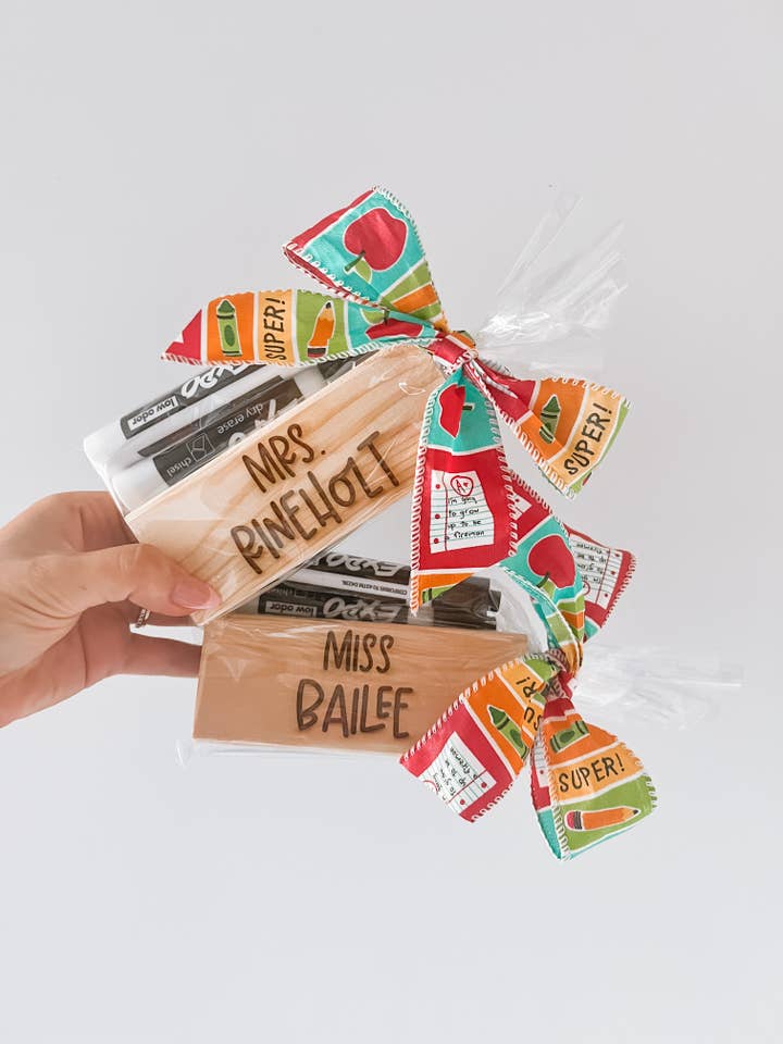 Personalized Whiteboard Eraser for wholesale by Simply Adoorable Designs