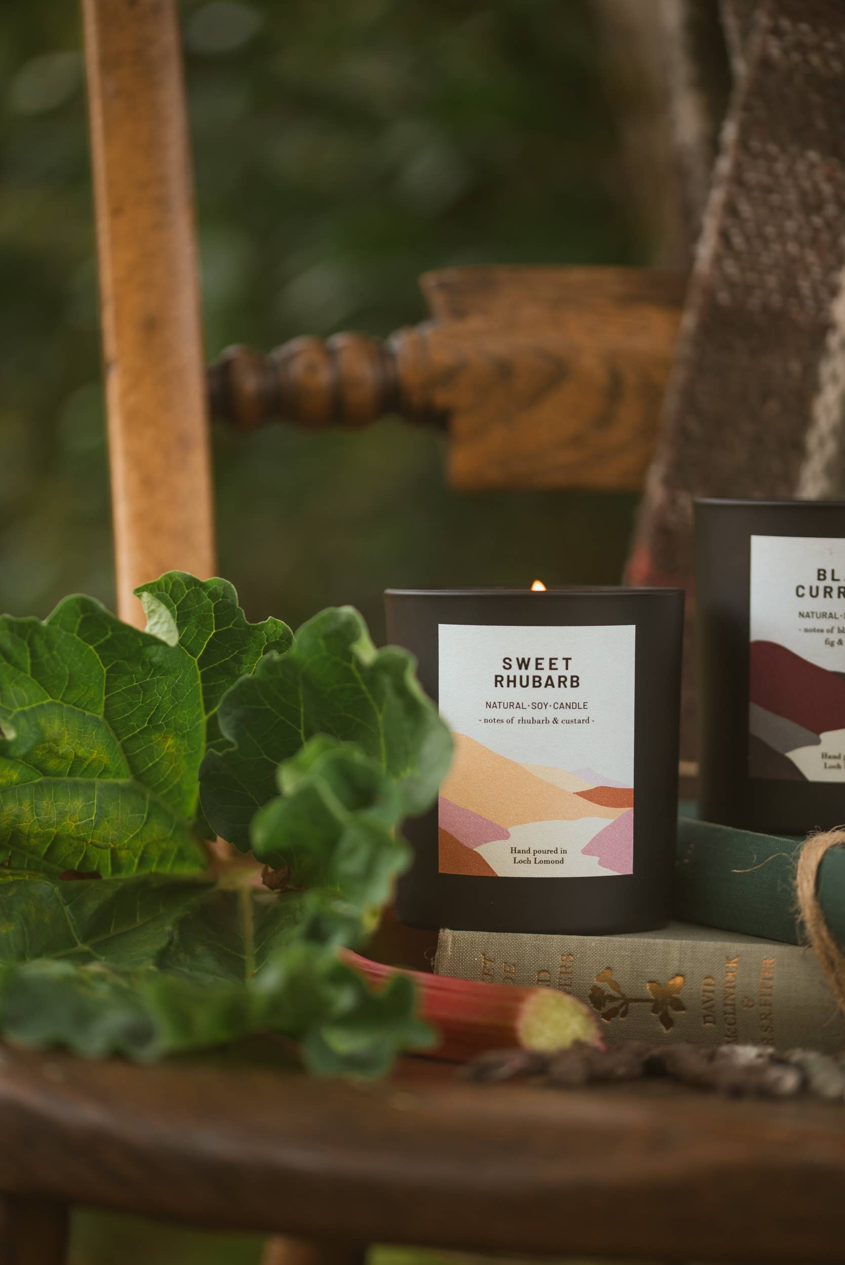 Ocoee House – wholesale Jar/filled candle – Sweet Rhubarb, Organic & Vegan Scented Candle | Ocoee House9