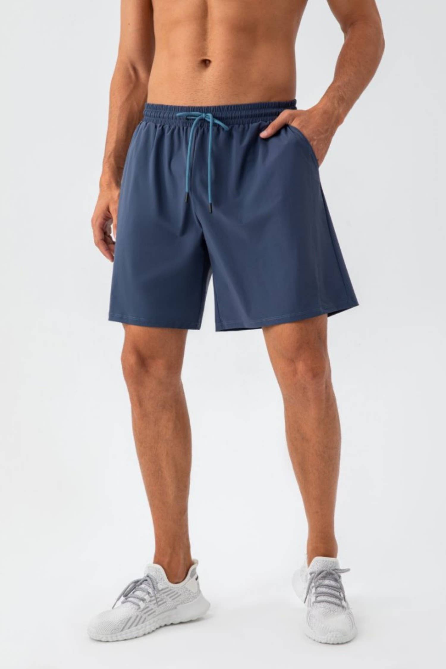 Active by Anna-Kaci - Wholesale Athletic Shorts - Men's - Lightweight Athletic Training Shorts with Elastic Waistband4