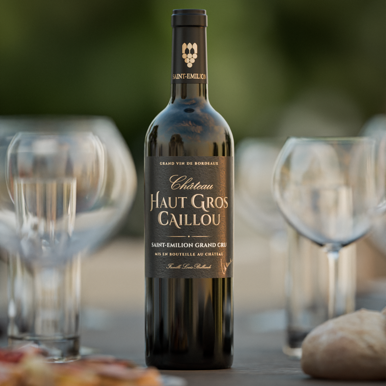 Château Palais Cardinal - Wholesale Red Wine - Château Haut-Gros Caillou 2023 – Saint-Émilion Grand Cru2