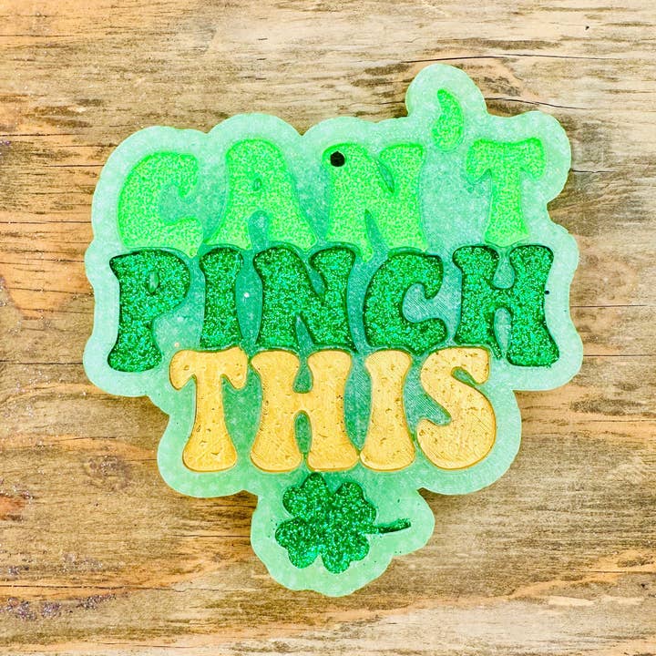 St. Patricks Day "Kan Ikke Nappe Dette" Bilfrisker for engroshandel hos Southern Creek Wholesale