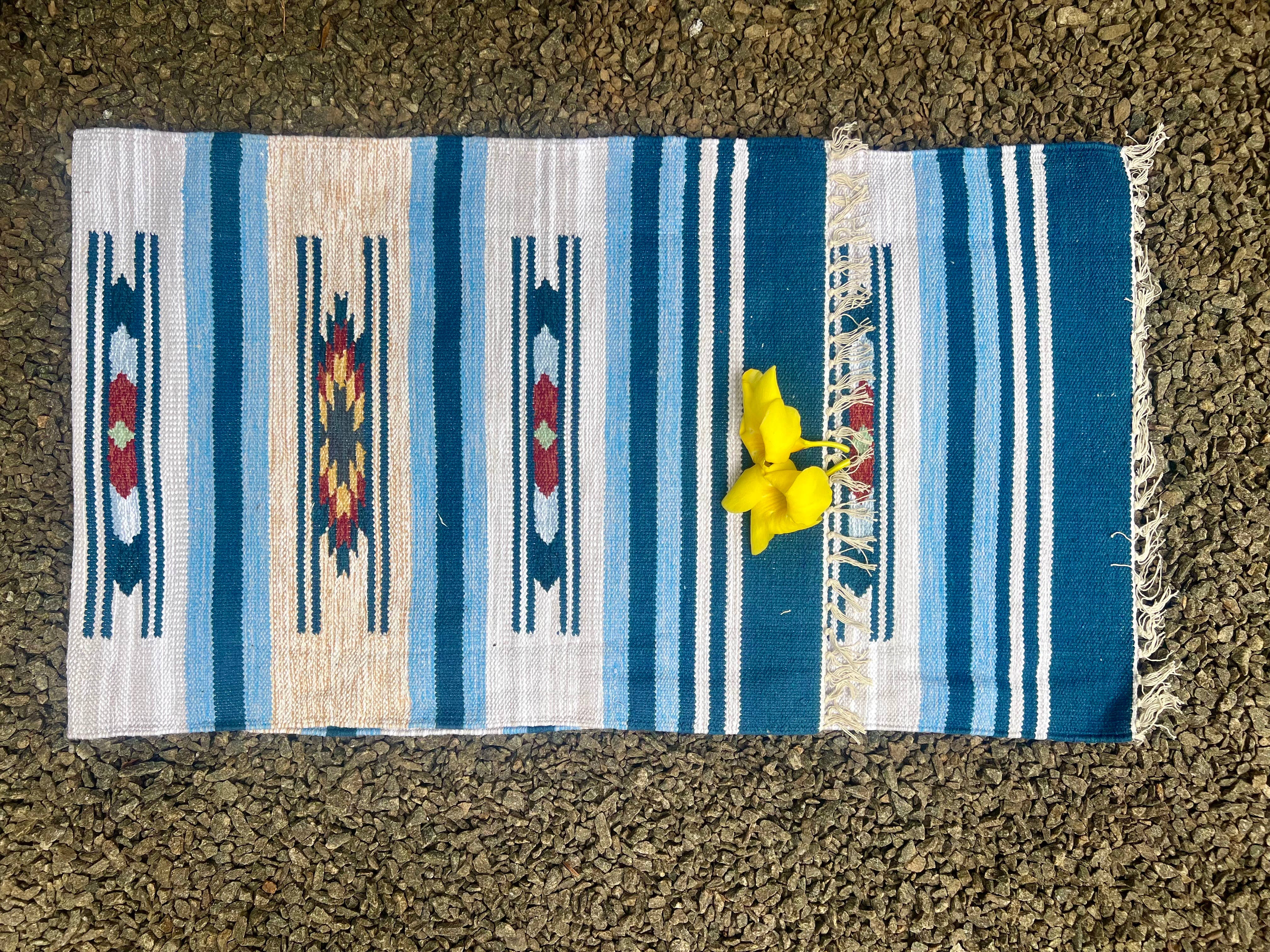 Green Frog India – wholesale Yoga mat – Handwoven Yoga Mat From Natural Cotton and Dyes6