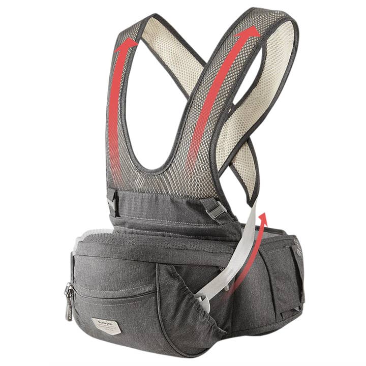 Two Shoulder Straps Baby Hipseat for wholesale by Little Martin's Drawer
