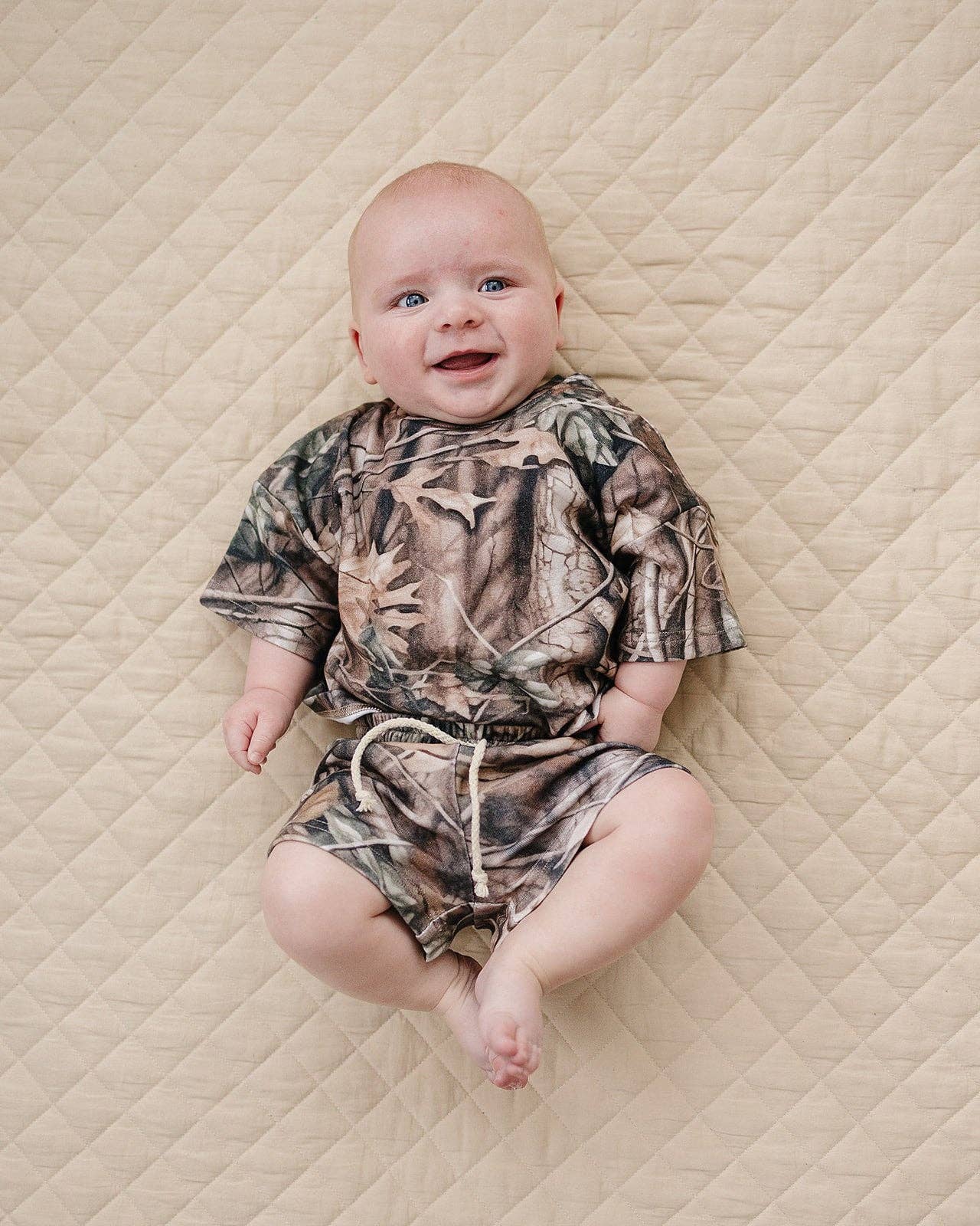Lucky Panda Kids - Wholesale Top & Short Set - Kids - Shorts Set | Brown Camo9