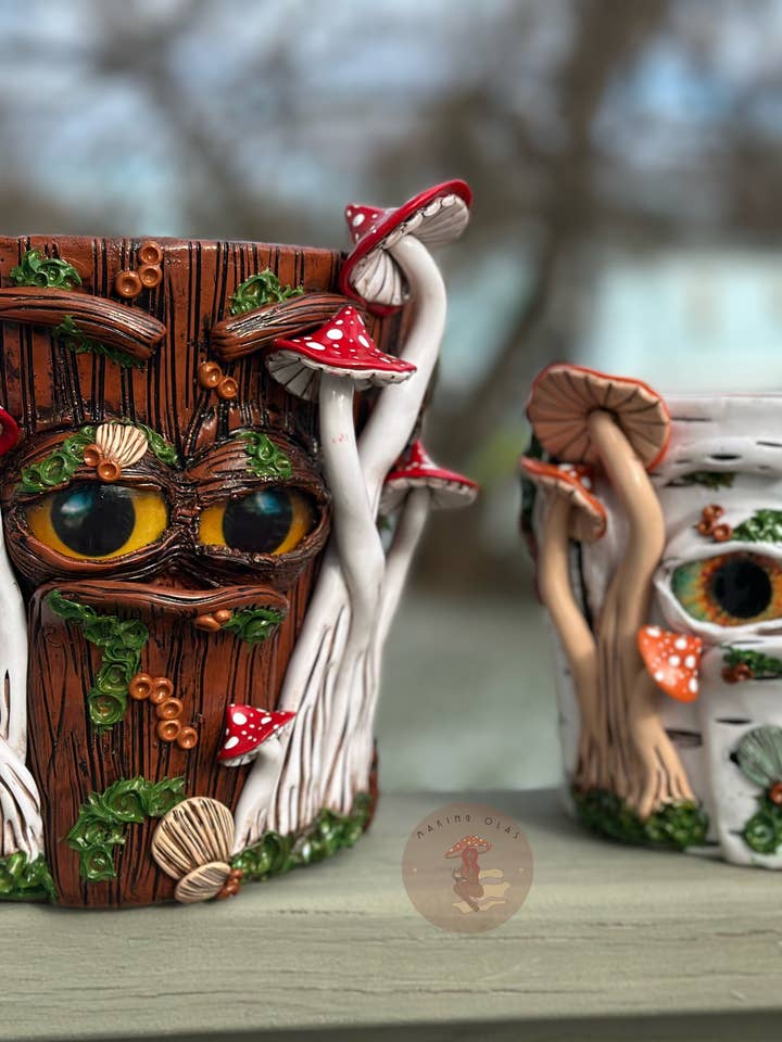 Plant Pots | Grumpy Tree Spirits - Made to Order for wholesale by Making Olás