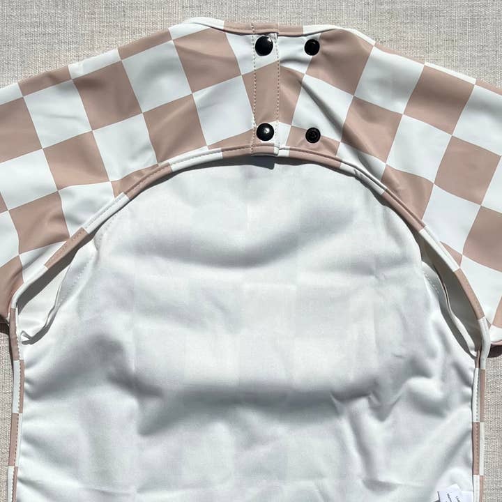 Calla & Friends - Wholesale Bib - Baby - The Grayson Long Sleeve Bib - Construction