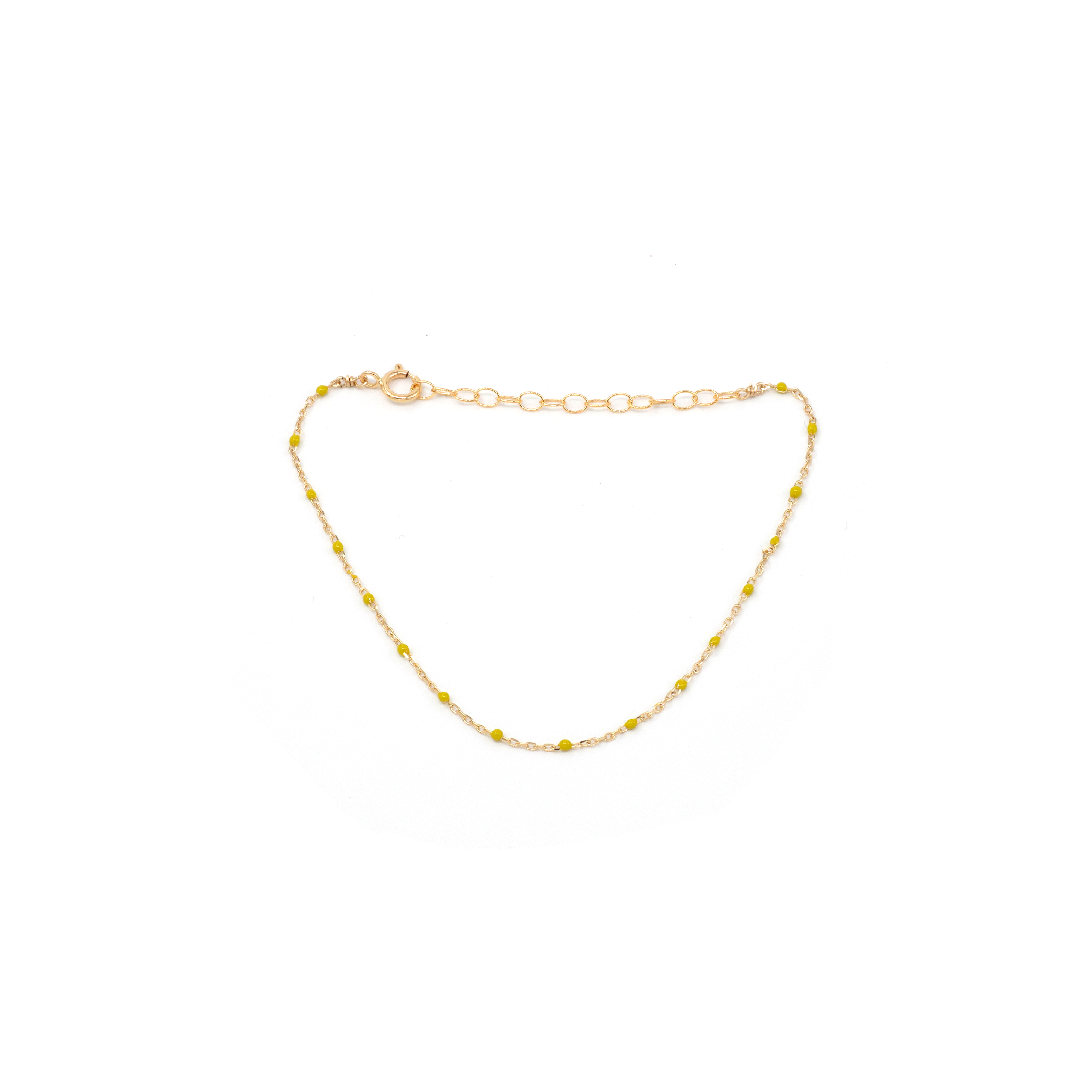 May Martin - Wholesale Link & Chain Bracelet - Enamel & Gold Bracelet10