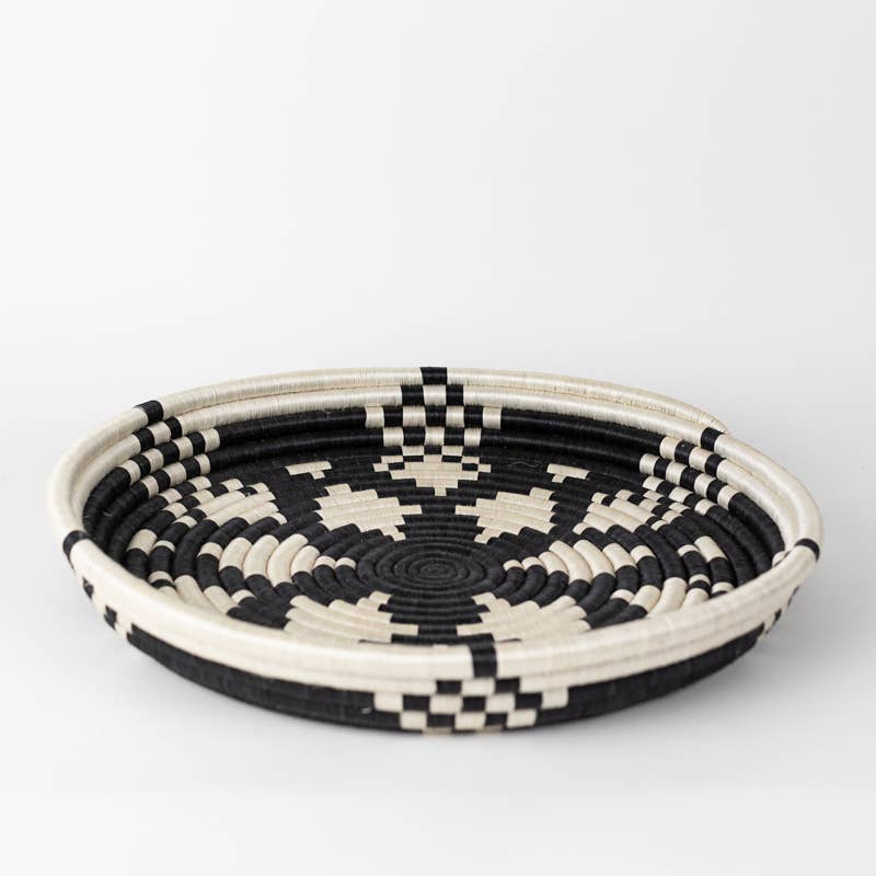 Azizi Life - Wholesale Decorative Plate/Dish/Bowl - Boutique Kaleidoscope Woven Bowls9