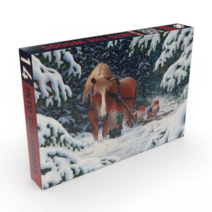 Penny Puzzle - Wholesale Puzzle - Adult - INTO THE WOODS 500 piece jigsaw puzzle by Penny Puzzle0