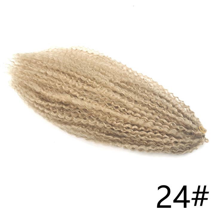 AK Brand - Wholesale Hair extensions - Long Curly Synthetic Braiding Hair with Natural Volume5