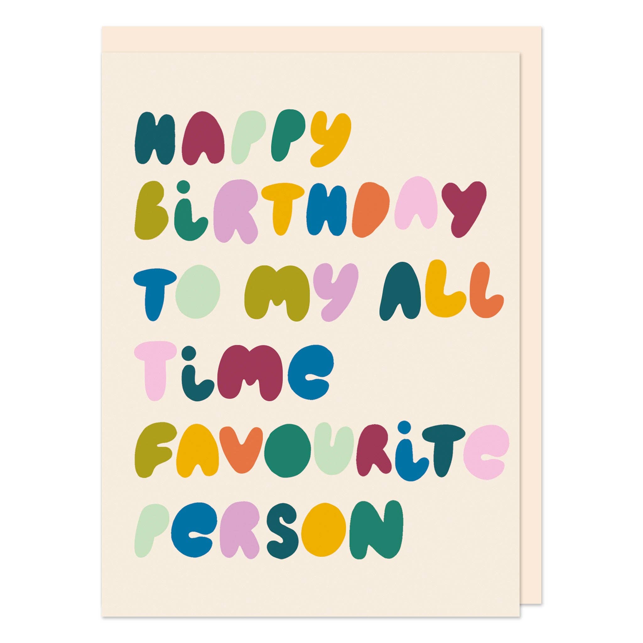 Raspberry Blossom - Vente Cartes d'anniversaire - Joyeux anniversaire à ma personne préférée de tous les temps (LIJ36)2