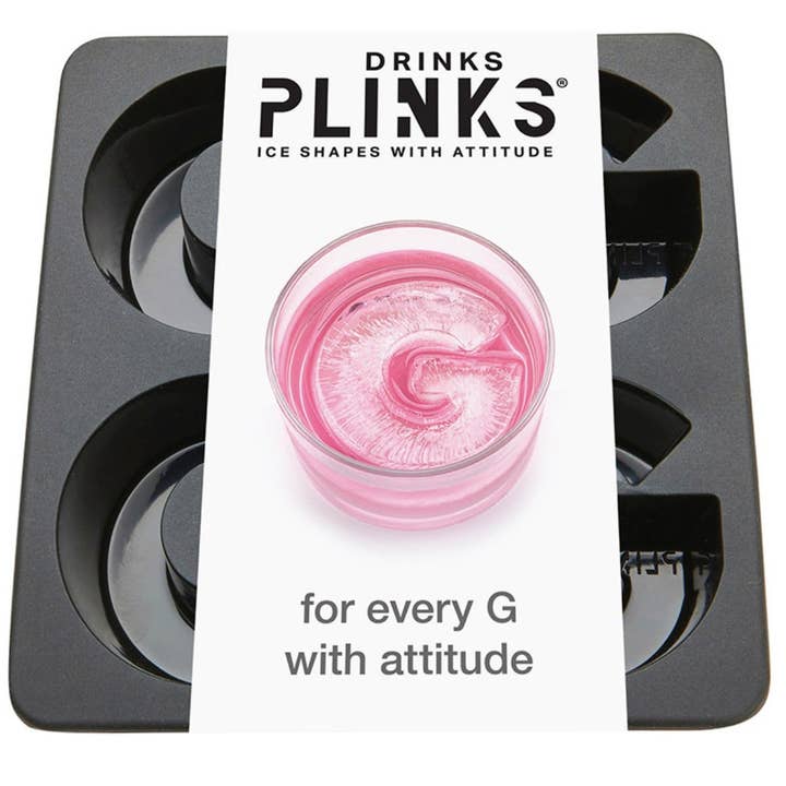 Letter G - Silicone Ice Cube Tray for wholesale by DrinksPlinks