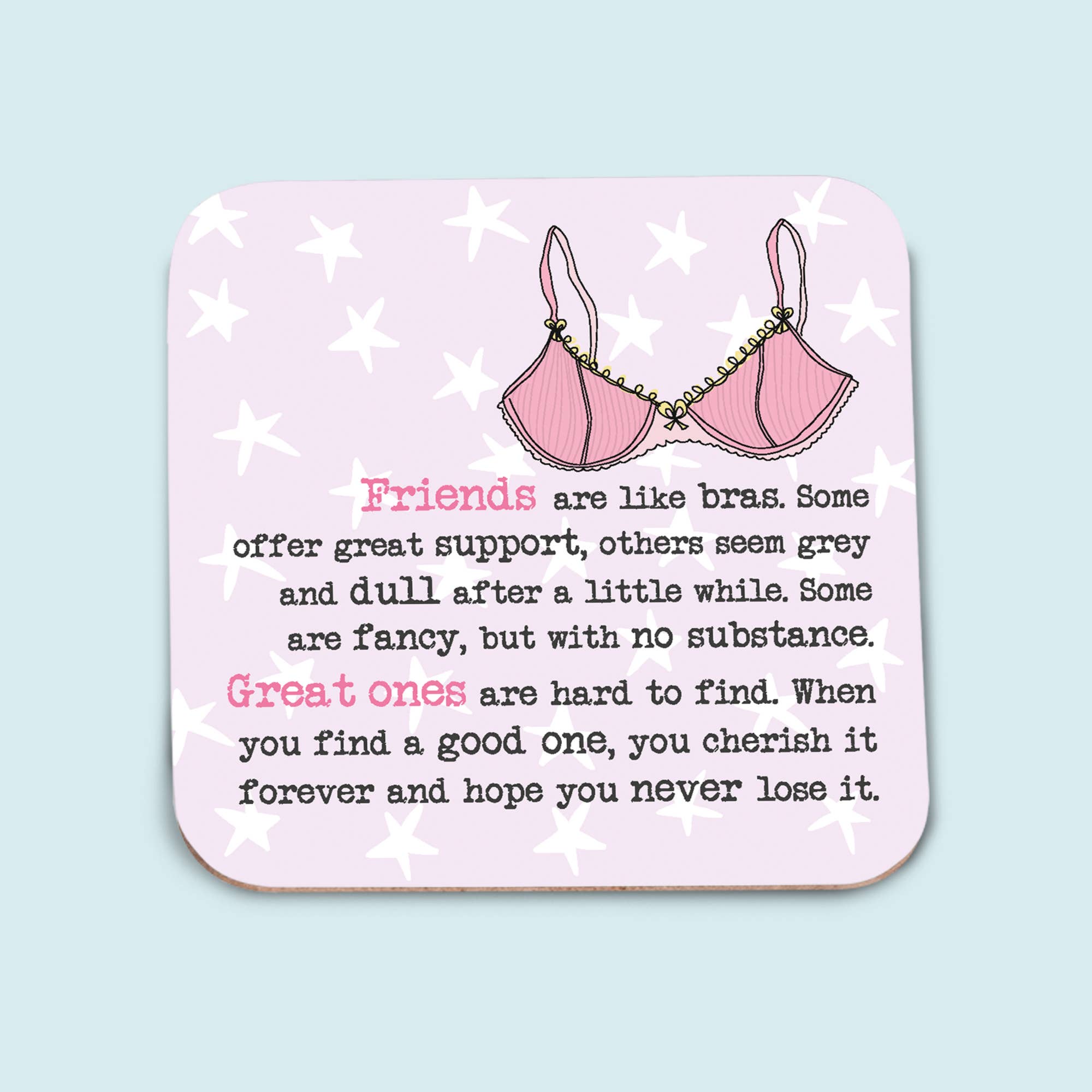 Dandelion Stationery - Vente Sous-verre - Coaster - Friends And Bras