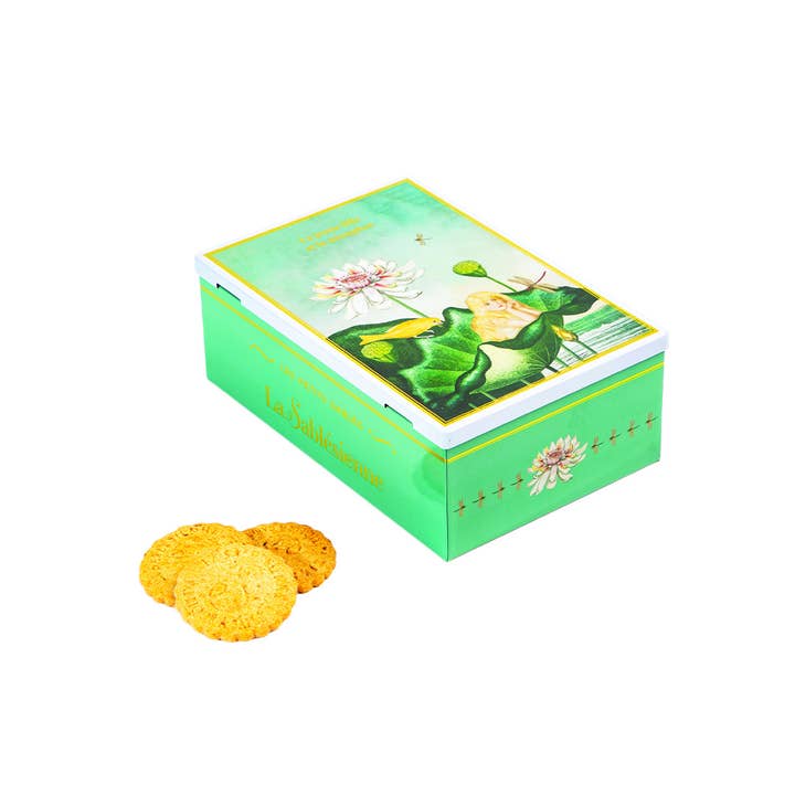 Mördegskakor "Flickan och näckrosen" Mors dag för wholesale av LA SABLESIENNE