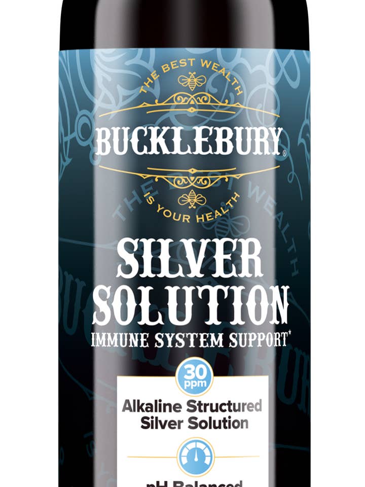 Bucklebury Alkaline Structured Silver 30ppm for wholesale by Bucklebury