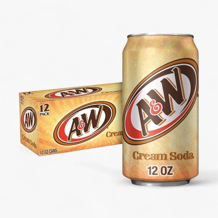 A&W Cream Soda 2 x 12 Dosen à 355 ml für den Großhandel von L&F Universal Goods