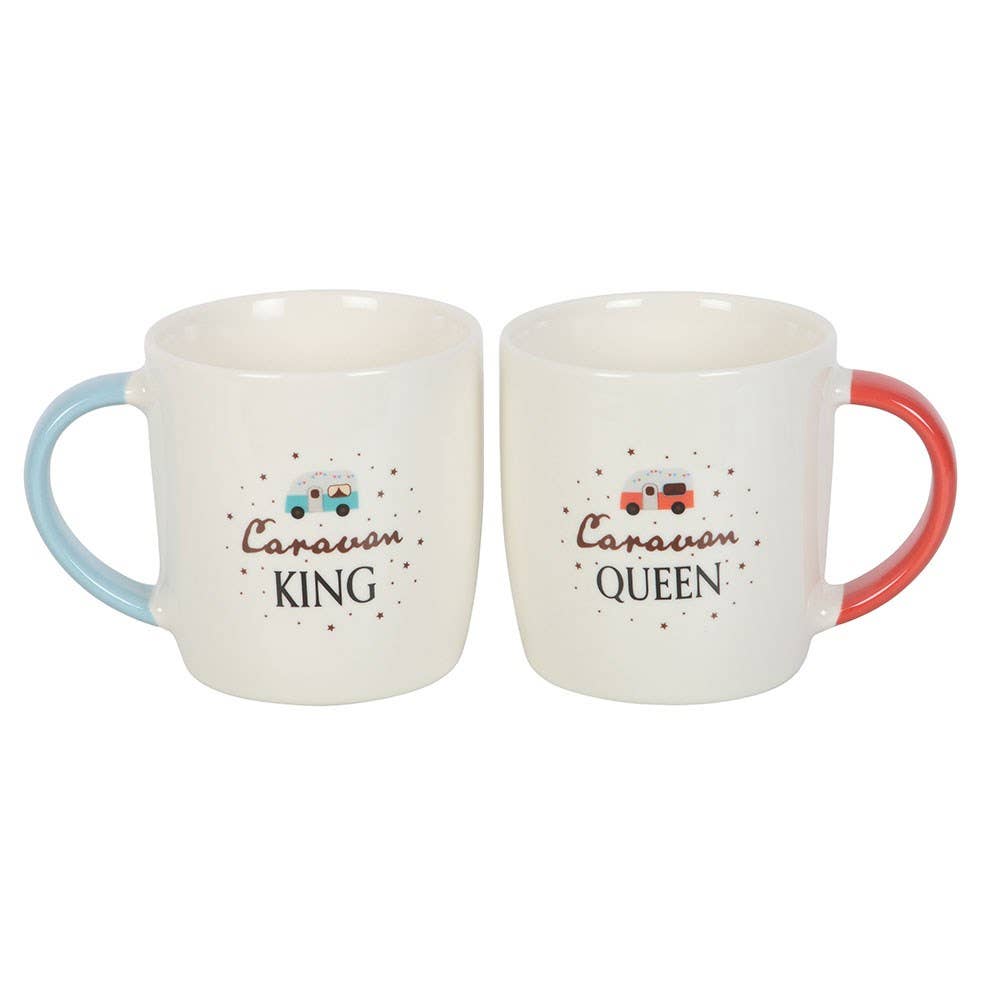 WONDER IMPORTS AUSTRALIA - Wholesale Coffee mug - Caravan King and Caravan Queen Couples Mug Set1