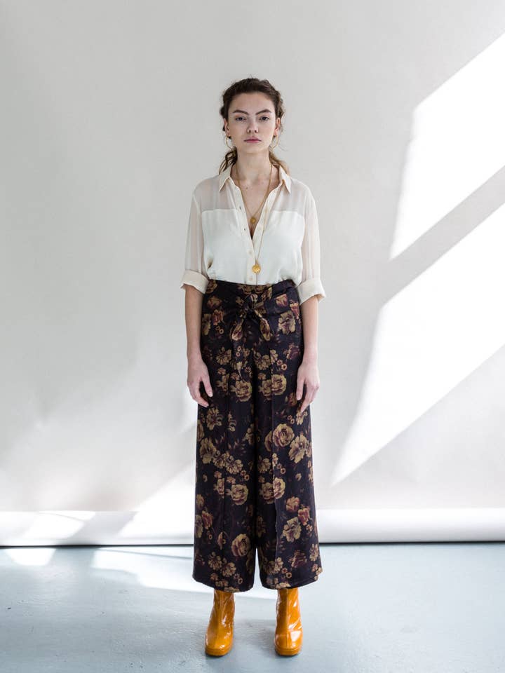 Fisherman Trousers in Still Life for wholesale by North London Construction