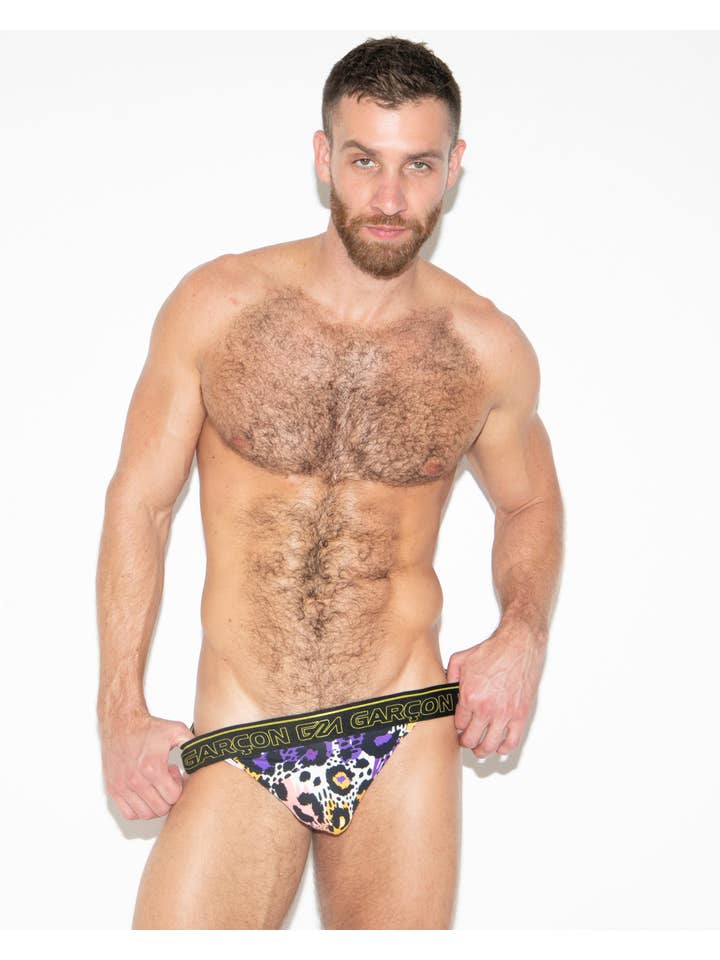 GARCON® Underwear - Wholesale Underwear - Men's - Purple Jaguar Thong