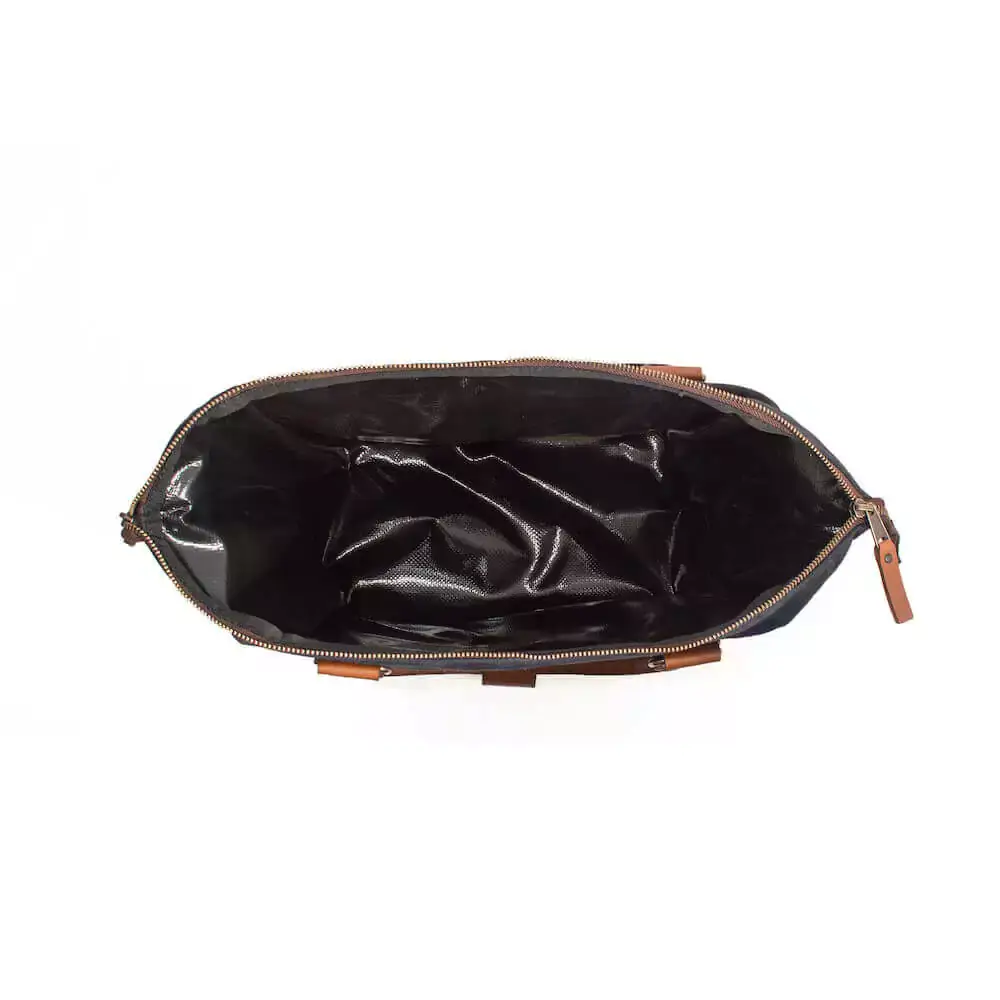 Mission Mercantile Leather Goods – Engroshandel Køletaske – Hvid Wing Voksbehandlet lærred Cooler21