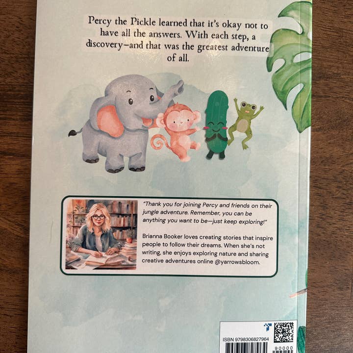 Yarrows Bloom - Wholesale Preschool Book (3-5) - Percy the Pickle’s Jungle Adventure - Children’s Book2