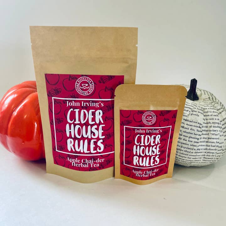 Cider House Rules Inspired - Apple Chai-der HERBAL TEA for wholesale by NovelTea Bookstore & Gifts